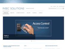 Tablet Screenshot of insecsolutions.com